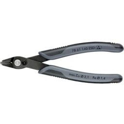 Pince coupante électronique Knipex Super Knips® xl 140mm - Gainage bi-matière esd - ( Prix pour 1 )