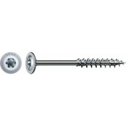 SPAX HI.FORCE, 10 x 300 mm, 25 pièces, filetage partiel, tête plate, T-STAR plus T50, 4CUT, WIROX