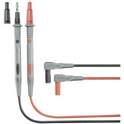Voltcraft - Set de cordons de mesure de sécurité 1.20 m noir, rouge MS-4P - noir, rouge