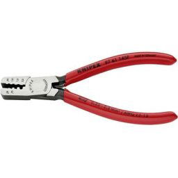 Pince pour embouts de câble DIN/ISO5745 Longueur totale 145 mm 0,25 - 2,5 (awg 23 - 13) mm² polie