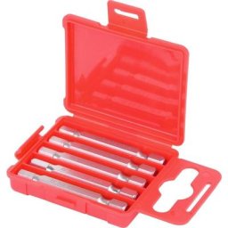 Boîtes d' embouts de vissage 6 pans, L.50 mm 5,5 mm