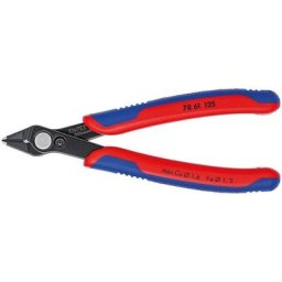 Pince coupante électronique Knipex Super Knips® 125mm - Gainage bi-matière - ( Prix pour 1 )