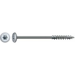 Spax - hi.force, 6 x 160 mm, 100 unités, Filetage partiel, Tête disque, t-star plus T30, 4CUT,