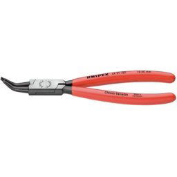 44 31 J42 Pince pour circlips pour circlips intérieurs d'alésage coudées à 45 noire atramentisée