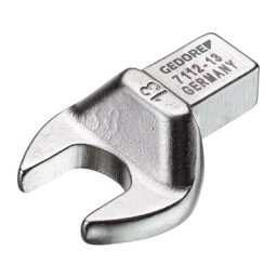 Gedore - Outil à emmancher à mâchoire 7112-14 ouverture de clé 14 mm 9 x 12 mm acier cv