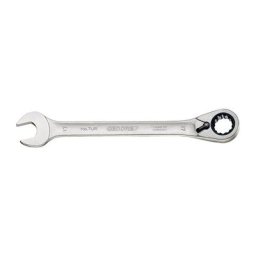 Gedore - Clé mixte à cliquet 7 ur ouv. de clé 21 mm l. 274 mm commutable, côté anneau 13 2244500