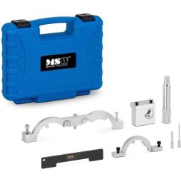 MSW - Kit Calage Distribution Multimarque Pour Divers Moteurs Opel Chevrolet 7 Pièces - Argent
