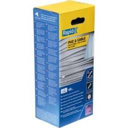 Rapid - Colle pvc & Câbles - 190mm x 48 sticks (env. 880g) - Boite