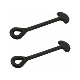 2x Tendeur caoutchouc élastique 186mm support capot porte vélo attache voiture tracteur remorque