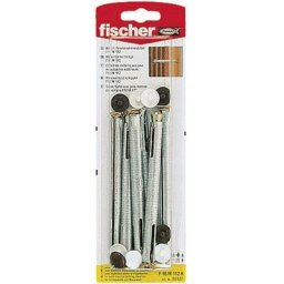 Fischer - Lot de 6 fixations métalliques pour cadres F10 m 112 b C02402