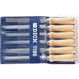 Set limes clé 6 pcs Dick 11861020