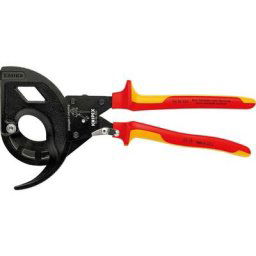 Knipex - Coupe-câble vde, tête vernie, Long. : 320 mm, ø de la capacité de coupe 60 mm, Section du