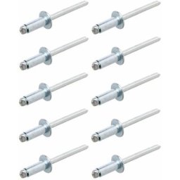 Cyclingcolors - 10x Rivet aveugle en acier rivet pop à rupture de tige à sertir Insert Métal Meuble