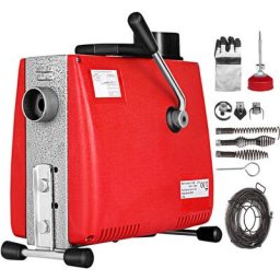 Machine Deboucheur Electrique 250 w 400 tr/min Machine de Nettoyage de Tuyaux Des Tubes pour Tuyaux