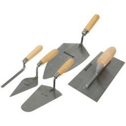 Lot de truelles 5 pièces 5 pcs Silverline CB60
