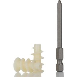 Rs Pro - Fixation murale Plastique ( Prix pour 1 Kit )