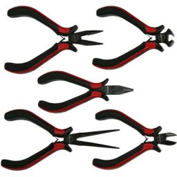 Ks tools Jeu de pinces électroniques, 5 pcs - 500.7020
