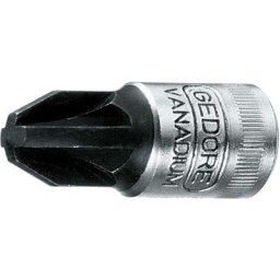 Gedore IKS 20 PZD 3 6187480 vis Pozidriv Embout de tournevis PZ 3 1/4"" (6.3 mm) R719411