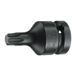 GEDORE Jeu d'emb.de clé à douille forte démult. ITX K 19 1/2 po. ouvert. de clé 7,82 mm T 45 Long.