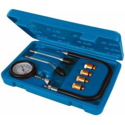 Silverline - compressiometre de moteur essence pour bougies de M10, 12, 14, 18