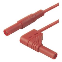 Cordon de mesure de sécurité Sks Hirschmann mls sil wg 200/1 [Banane mâle 4 mm - Banane mâle 4 mm]