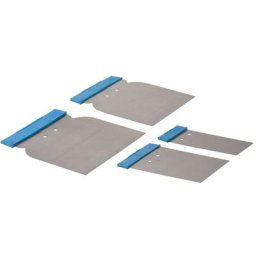 Silverline - Spatules de carrossier, 4 pcs, 50, 80, 100 et 120 mm, 50. 80. 100 Et 120 Mm