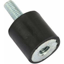 Supports en Caoutchouc, 4 Pièces Supports d'Isolateur en Caoutchouc Anti-Vibration avec Goujons