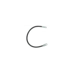 Câble batterie noir à 6 conducteurs avec gaine poly vinyl Ø Oeillet : 10mm, L: 405mm.