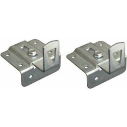 Cyclingcolors - 2x Attache réglable support acier ferrure d'assemblage universelle avec vis équerre