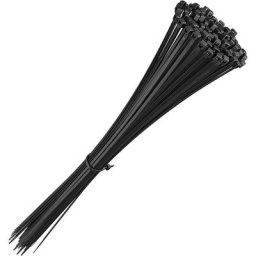 Serbia - Collier de Serrage Grande Taille 500 mm x 7,6 mm, Attache Câble, Serre Câbles Grand Nylon,
