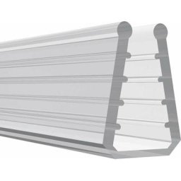 Joint d'étanchéité vitre verre en silicone translucide 5 mètres Profil Porte douche Coulisse Meuble