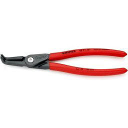 Pince pour circlips intérieurs coudée à 90° Knipex de 40 à 100mm - 210mm - Gainage pvc - ( Prix