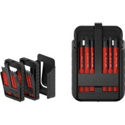 Bit Set Slimbit Electric Slit, Phillips, Pocriv, Plusminus / Pozidriv, Torx® 12-PC. Dans Slimbit-B