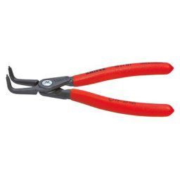 Pince circlips intérieurs 12 à 25mm coudée à 90° avec pointe de 1,3mm Knipex 48 21 J11