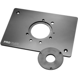 Rockler - insert aluminium pro pour défonceuse 4-3/8'' 881268