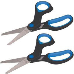 Lot de 2 paires de ciseaux 140 MM (5½) Silverline 529366