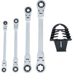 Bgs Technic - jeu de cle torx bgs oeil à cliquet E6/E8/E10/E12/E14/E18/E20/E24