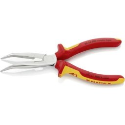 Knipex - Pince demi-ronde avec tranchant - Poignée isolée 1000V - 26 26 200