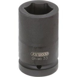 Douilles à chocs 6 pans 1'', longues 65 mm