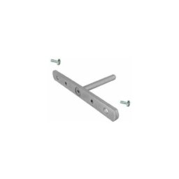 Support à tige en acier pour mur béton conçu pour solidifier les supports de tablettes Triade Maxi