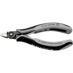 Pince coupante diagonale avec facette Knipex 79 32 125 esd 125 mm 1 pc(s)