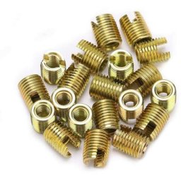 20pcs 302 insert de filetage autotaraudeur en acier au carbone bague de réparation bague de