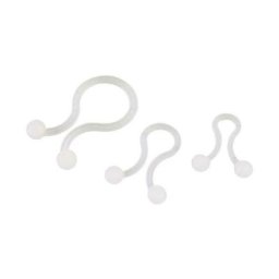 Tru Components - Attache oméga Plage de ø du faisceau: 16.20 mm (max) TC-TT18-20203 1593082 naturel