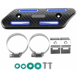Bouclier thermique d'échappement de moto - Protection universelle contre les brûlures de moto crf,
