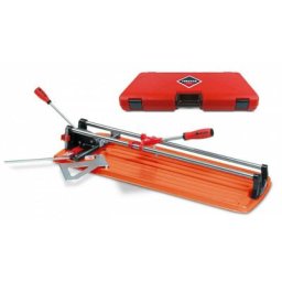 Coupeuse manuelle longueur de coupe 66 cm coupe diagonale 46x46 cm avec valise - TS-66 max Orange