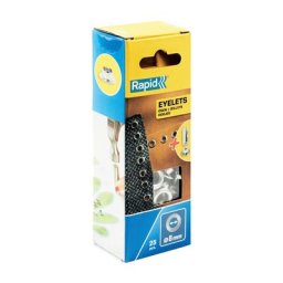 Illets Ø8mm - Blister de 25 - Rapid