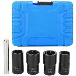 Kit de douilles Ensemble de douilles torsadées 5 pièces Ensemble de douilles d'entraînement de 1/2