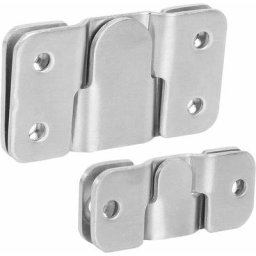 20 Paires Crochet pour Cadre Photo Inox, Fixation de Meuble Murale, Fixation Miroir Mural, Support