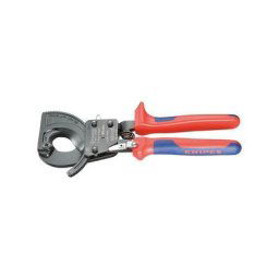 Coupe-câbles à cliquet cuivre et alu 240mm² Knipex 95 31 250