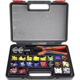 Toolcraft - Set doutils de sertissage PZ-507 1365635 439 pièces pour cosses, pour connecteur plat,